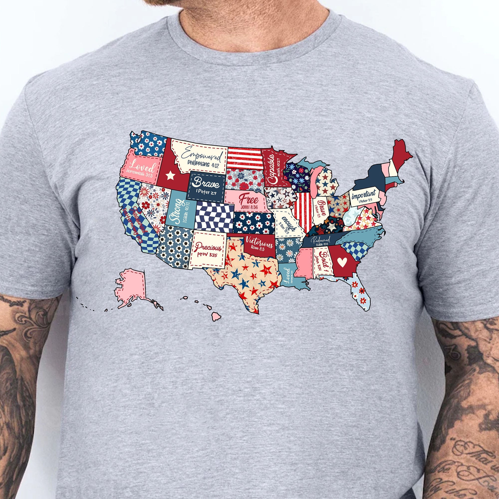 4th Of July Map Update Shirt | USA Patriotic States T-Shirt | US Flag Shirt | Independence Day Tee 682299