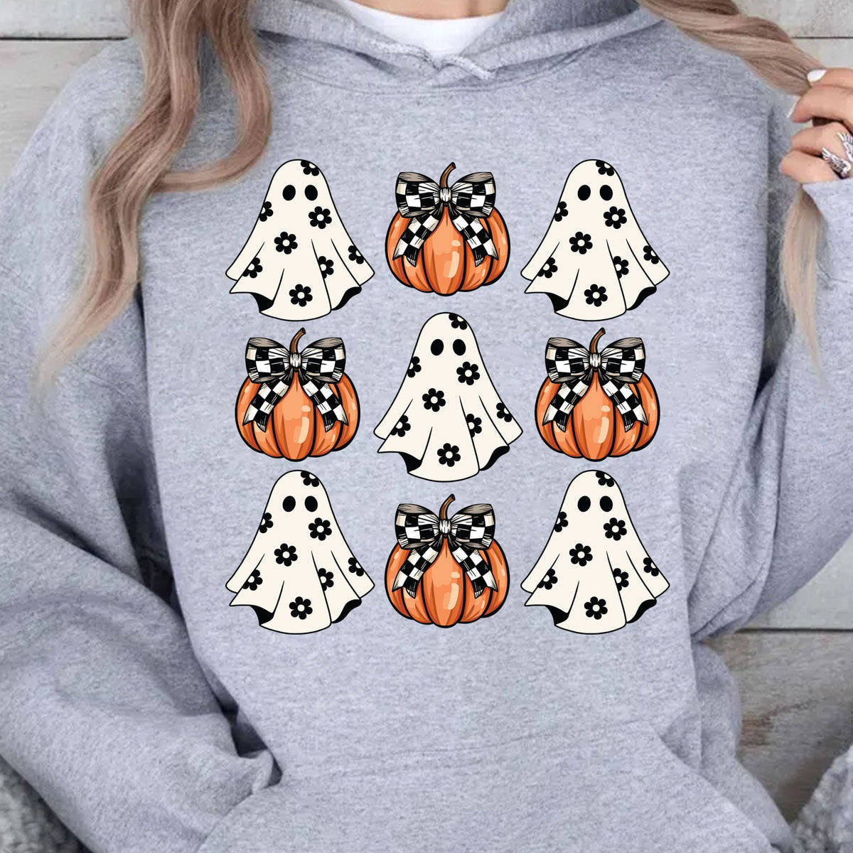 Ghosts And Pumpkins Shirt,  Cute Halloween Shirt, Halloween Shirt, Halloween Sweatshirt T1349