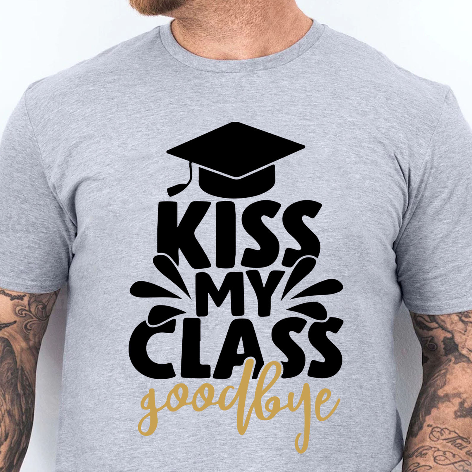 Kiss My Class Goodbye, Graduation Bright Shirt Design, Class Of 2025, Graduation 2025 682039