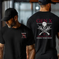 "Badass Generation" Gen X Custom Year T-Shirt – Unisex 100% Cotton