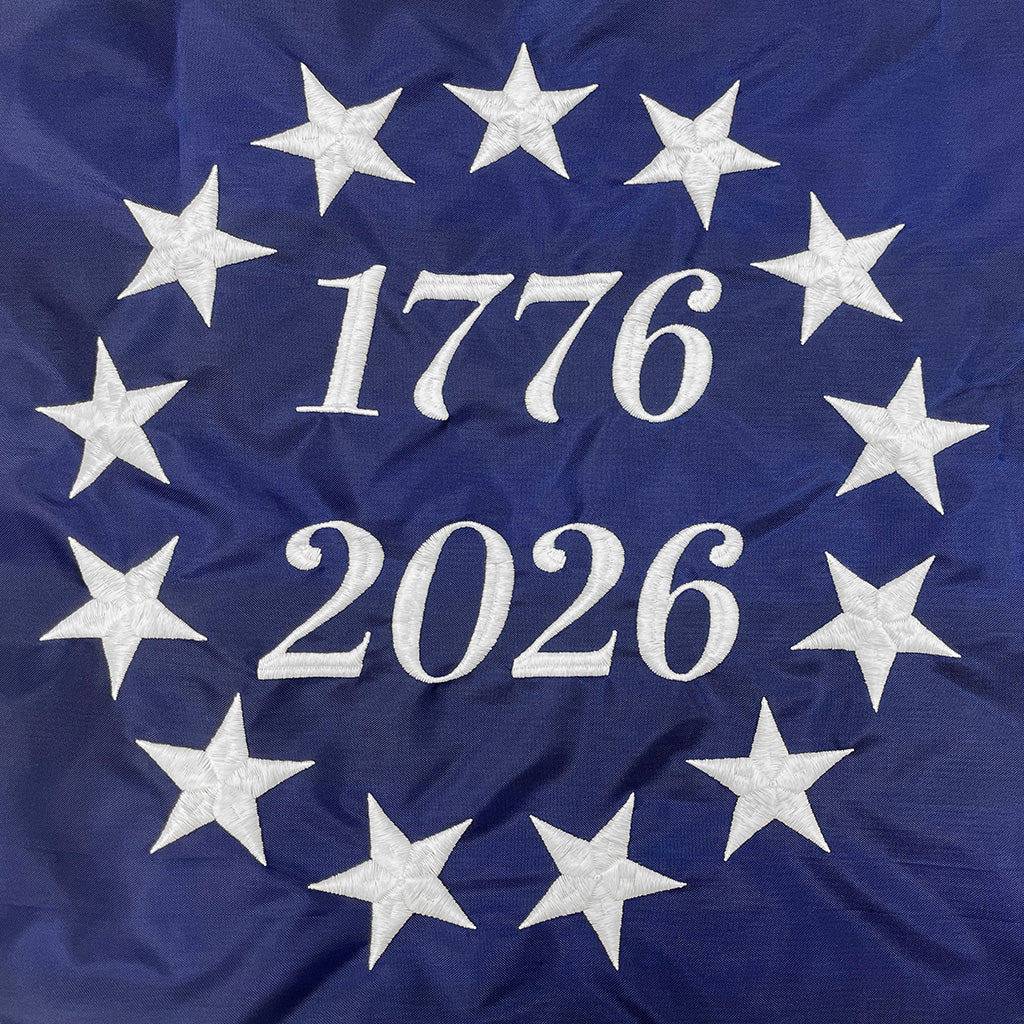 Betsy Ross 250th 3'x5' - 1776 2026 | Made in USA