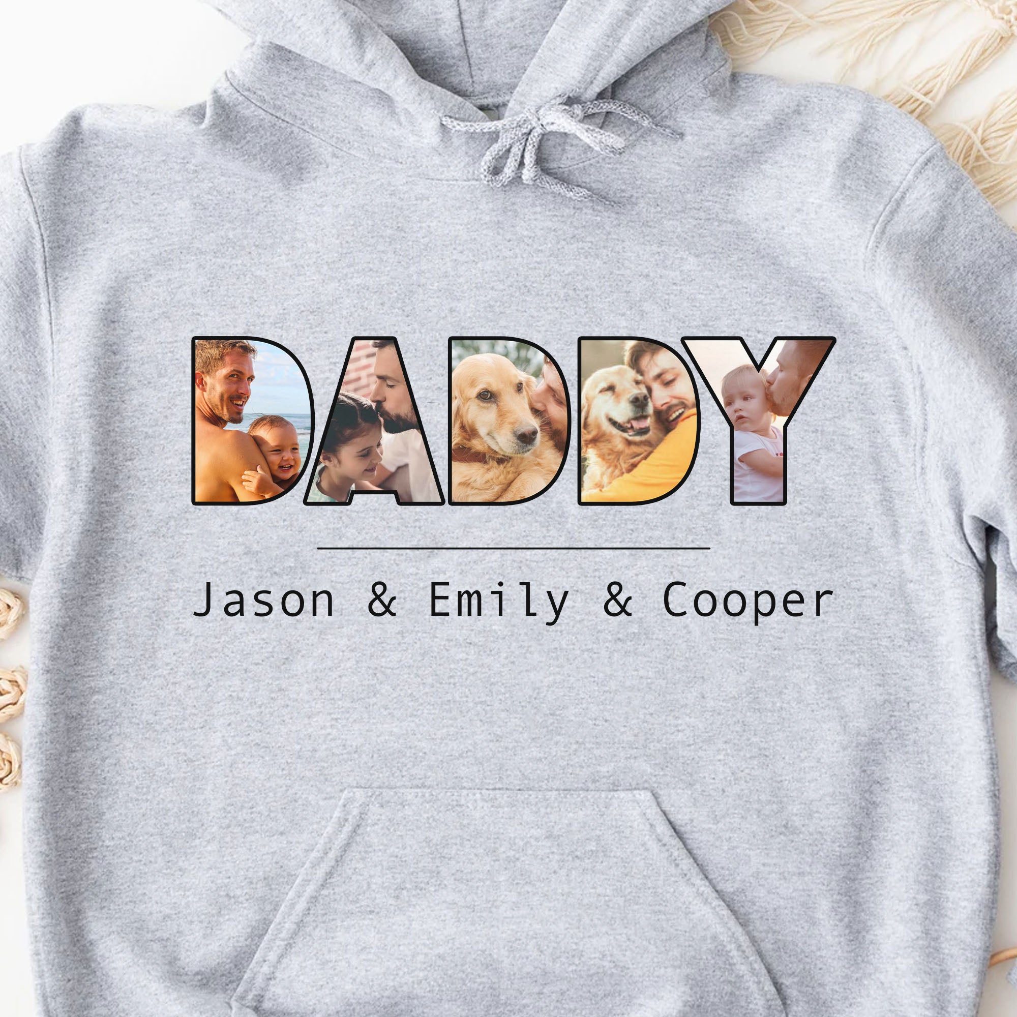 Personalized Custom Photo Mom Dad Bright Shirt C668