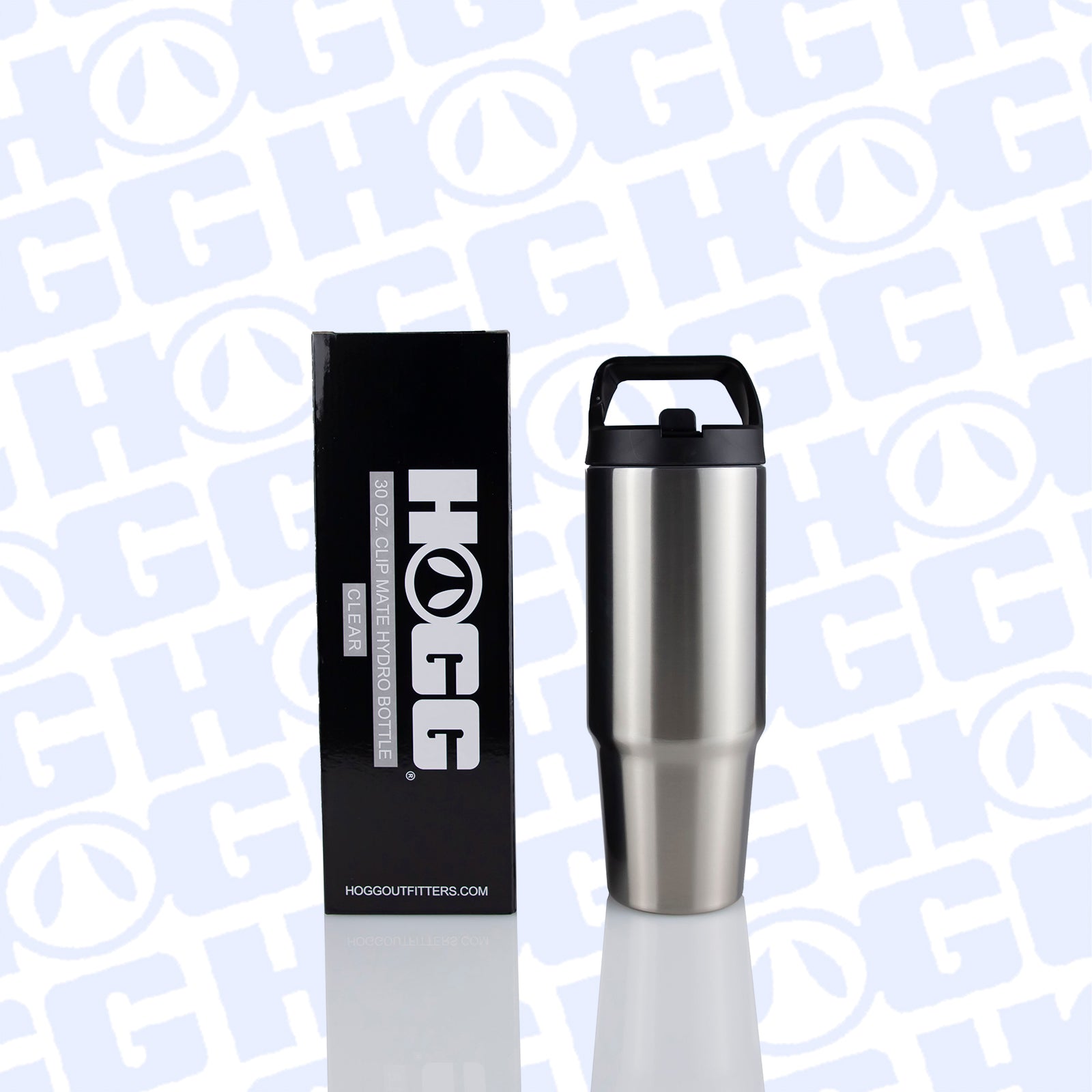 30oz SUBLIMATABLE CLEAR CLIPMATE HYDRO BOTTLE