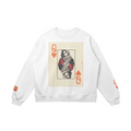 Arab Queen of Hearts Drop Shoulders Sweatshirt